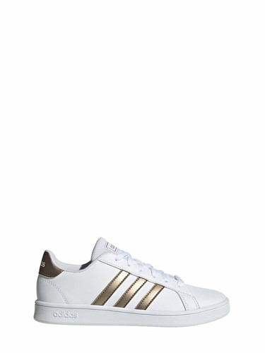 SCARPE SNEAKERS DONNA ADIDAS GRAND COURT K EF0101 BIANCO ORIGINALE AI 2021  | eBay
