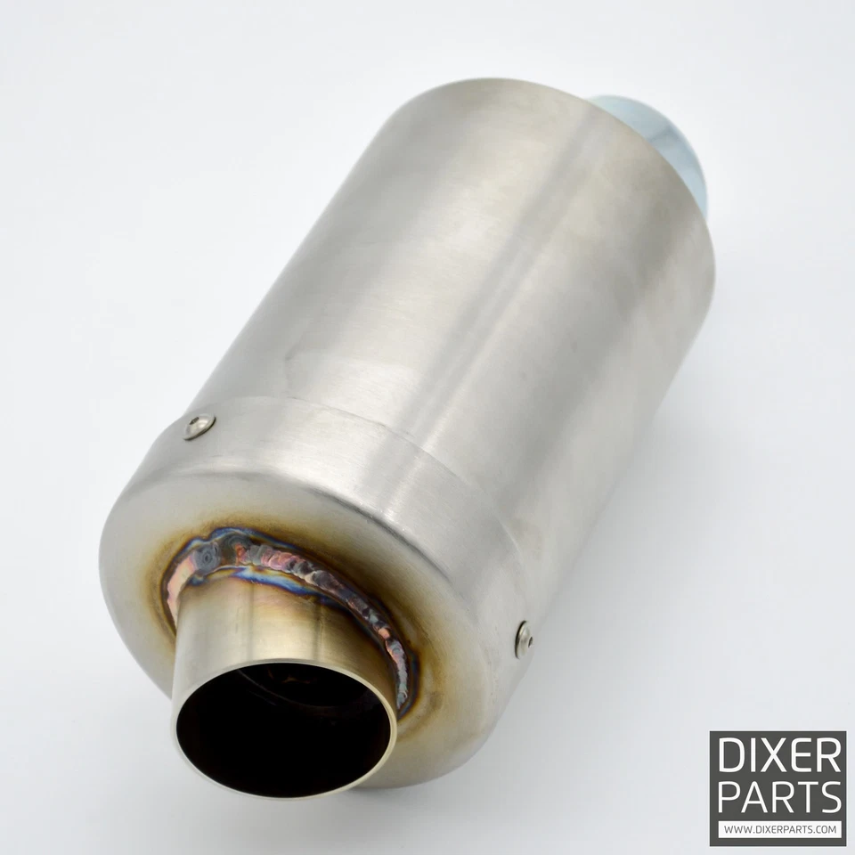 Short Exhaust Muffler Honda CBR 600F F4 F4i FS Sport (1999-2007) Stunt Drift - Image 4 of 4