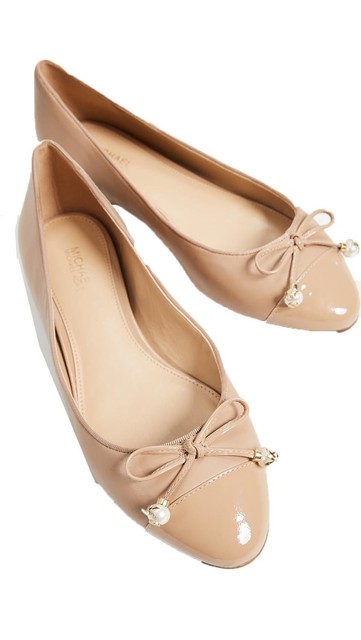 michael kors beige flats