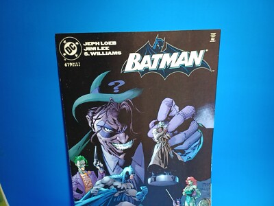 BATMAN #619 2ND PRINTING RIDDLER VARIANT COVER! HUSH! JIM LEE! VF