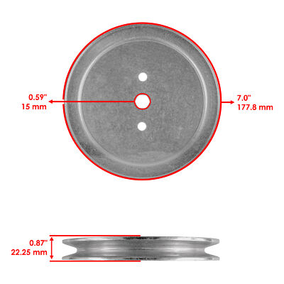 Ricambio LA100 LA135 Cinghia Ponte 42" Nuova Per Tosaerba John Deere LA100, LA105, LA110, LA115, LA120, LA125, LA135 Ricambio Tosaerba