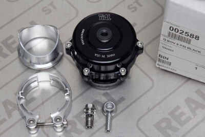 TiAL Q BOV 50mm Blow Off Valve Black 8psi (Aluminum Flange) BOV QBOV