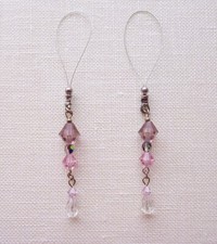 Faux piercing Bijoux de Seins Argent Massif 925 Perles Cristal Australien s74