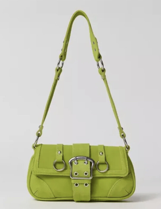 UO Jade Suede Baguette Soft Bag | eBay