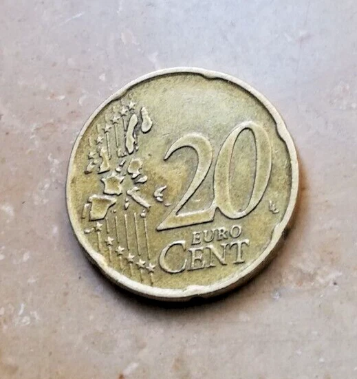 Niederlande: 20 Euro Cent Münze - 2003 - Sammlerrarität - Sehr gut erhalten - Bild 3 von 4