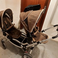ABC Zoom Zwilling Kinderwagen Komplett Set