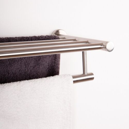 Wandhandtuchablage Handtuchhalter Edelstahl matt gebürstet 595mm Mod. Sydney - Bild 1 von 2