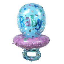 Baby Boy Pacifier/dummy foil balloon 09855 - B25