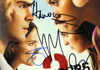 Neighbors 2 Cast (6) Rogen, Clemons, +4 Signed 12x18 Photo BAS