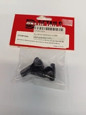 HOBBY DETAILS Aluminum Steering Hubs (Black) for Associated DR10 DTDR1004