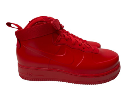 Nike Air Force 1 Men's Casual High Foamposite Red Shoes BV1172-600 Size  11.5 | eBay
