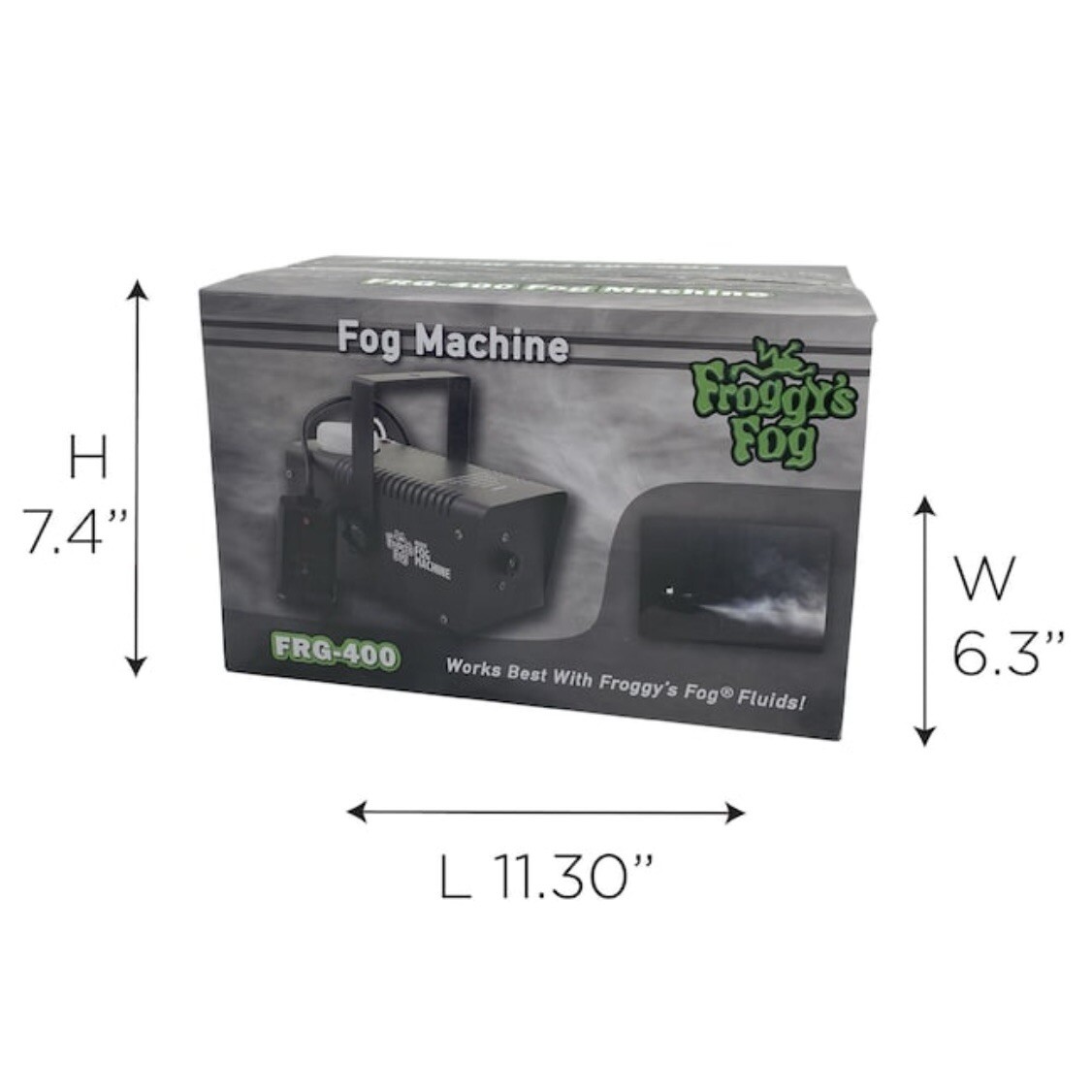 Froggy's Fog FRG-400 Fog Machine With Controller Halloween Yard Decor NWB NEW