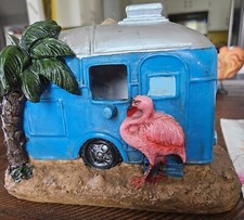 Camper Birdhouse Travel Trailer Rv Home Decor Yard Garden 