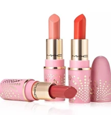 M.A.C. MAC Cosmetics Holiday Taste Of Bubbly Mini Trio Lipstick Rose