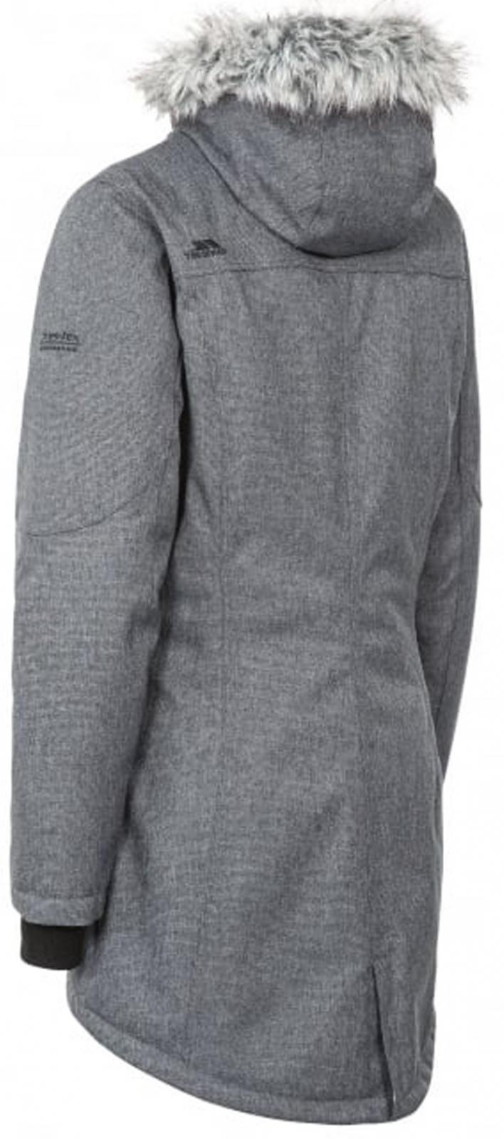 Womens Trespass Thundery Waterproof Parka Jacket Long Hooded Coat eBay