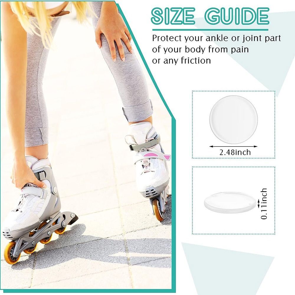 Cushion Pads Ankle Gel Pads Ice Skating Ankle Protection Women eBay