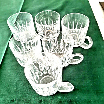 Nachtmann Bleikristall, CORA,  6 Bowle-Gläser/Tassen