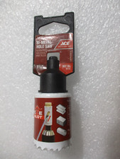 HOLESAW BI-METAL 1-1/2" ACE #24313 BI-METAL HOLESAW 1-1/2" BRAND NEW