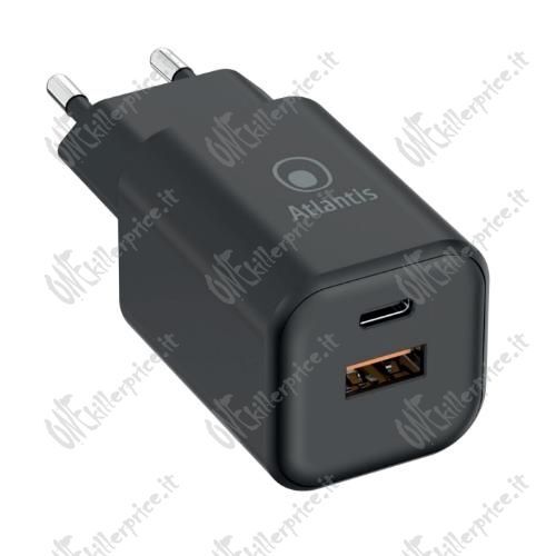 P008-PD65GN-2U  ALIMENTATORE ATLANTIS UNIVERSALE per NOTEBOOK P008-PD65GN-2U AC