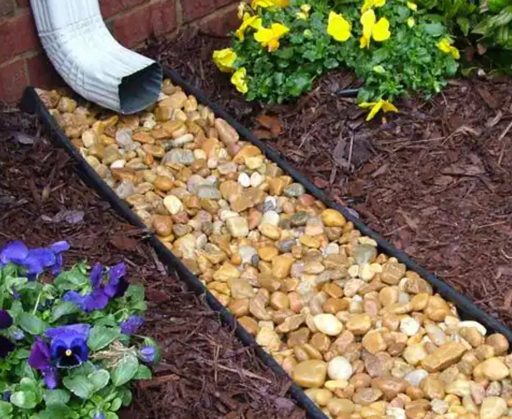 Downspout Rain Diverter Channel Guard Splash Block, Amerimax 38 in