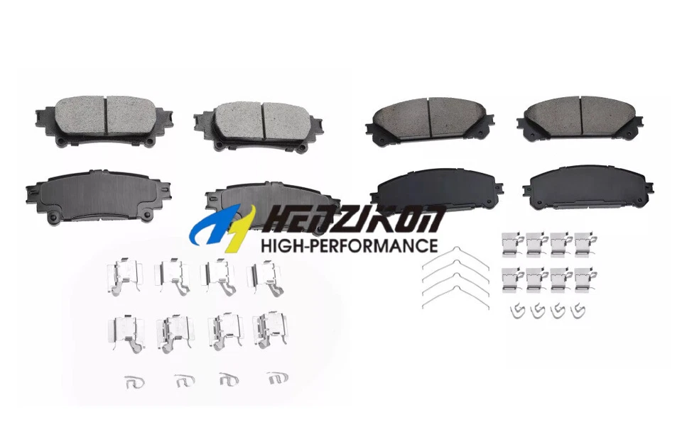 Pastillas de freno delanteras traseras cerámicas para Toyota Sienna 2011 2012 2013-2020 2,7 L 3,5 L Foto 3 de 4