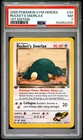 2000 POKEMON GYM HEROES 1ST EDITION #33 ROCKET'S SNORLAX PSA 7
