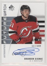 2019-20 SP Authentic Future Watch Rookies 317/999 Brandon Gignac #164 Auto u0u