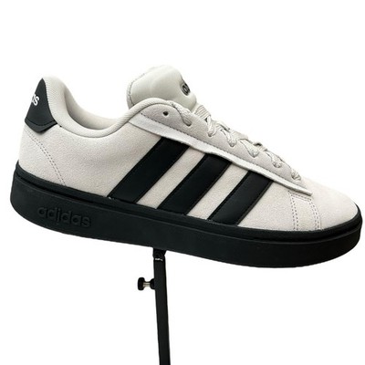 Adidas Mens Grand Court Alpha 00 s Shoes Size 10 Gray Black Retro Style Sneakers