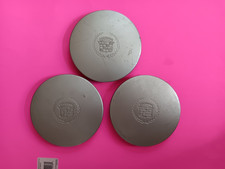 3-oem 2000 - 2005 Cadillac Deville Seville Silver Finish Center Cap Pn 9593259