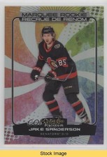 2022-23 O-Pee-Chee Platinum Rainbow Color Wheel Jake Sanderson #297 READ ul5