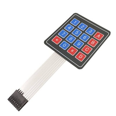 4 x 4 Matrix Array 16 Key Membrane Switch Keypad Keyboard for Arduino/AVR/PI C