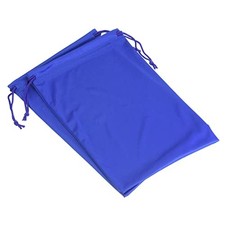Ski Goggle Bag Microfiber Snow Goggles Case Cover Soft Storage Sleeve Blue