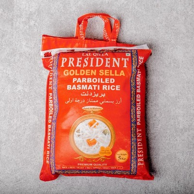 President Golden Sella Parboiled - Basmati Reis