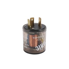 12V 3 Pin Electronic LED Flasher Relay 1pc 3 PIN 20 Amps Flasher, clear 
