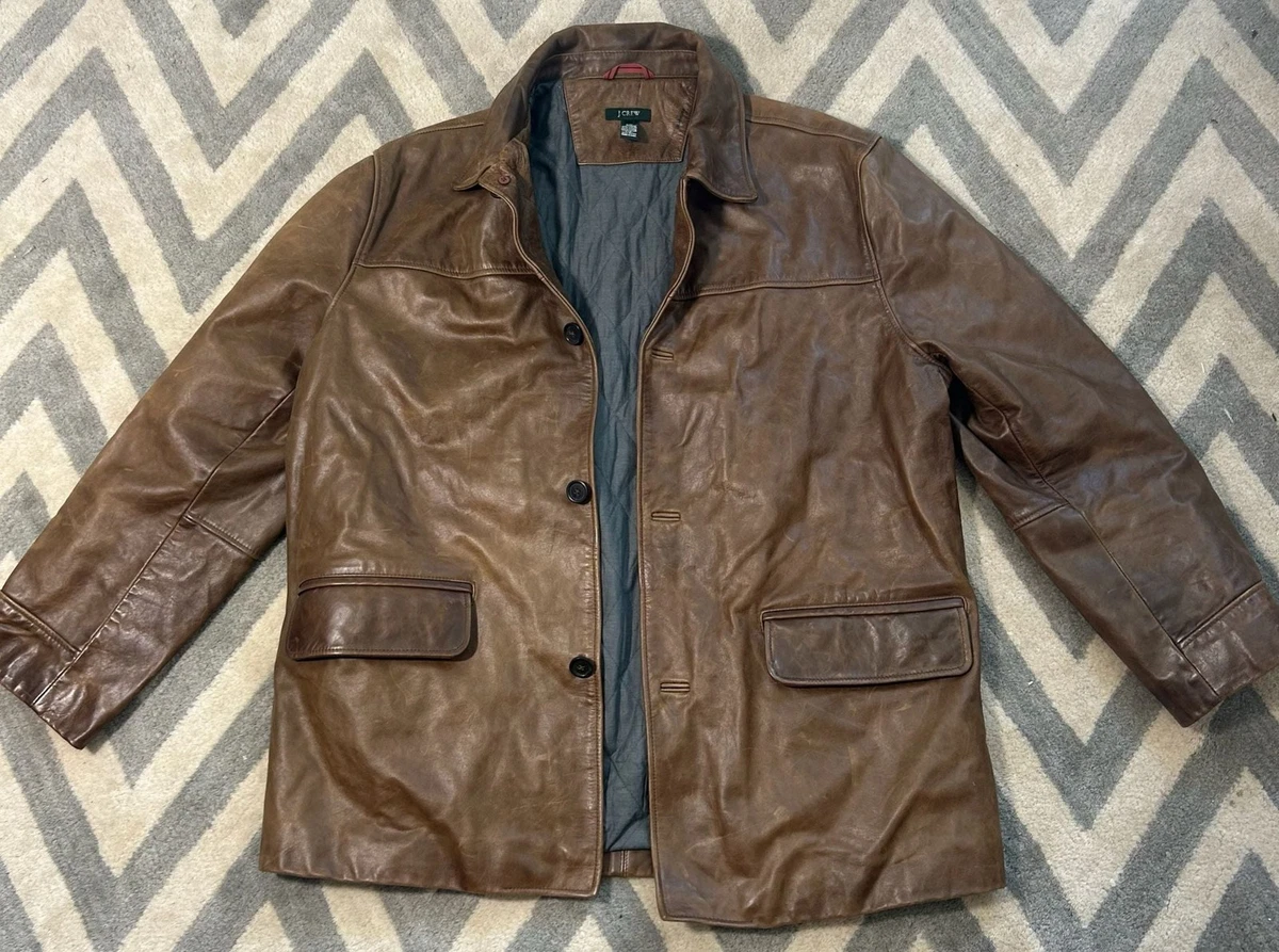 J.CREW Leather Outer Shell Coats for Men for Sale | Shop New