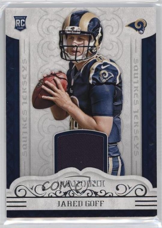 2016 Panini Squires Jerseys Jared Goff #1 Rookie RC 4g0