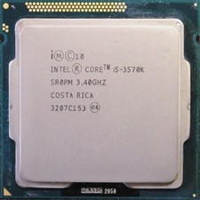3rd Gen Intel Core i5-3570K LGA1155 CPU Processor 3.4GHz SR0PM 6MB Quad Core 77W