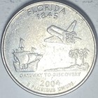 2004-P AU 25C FLORIDA State Quarter A1121 — photo 6
