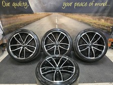 REFURBISHED GENUINE 19" AUDI A5 S-LINE S5 CAVO ALLOY WHEELS AND TYRES