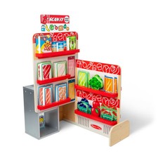 Melissa Doug Wooden Scan It Shop Mart Play Set With Electronic