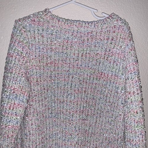 Lucky Penny mehrfarbiger Strickpullover bequem Mädchen 10 - Bild 3 von 4