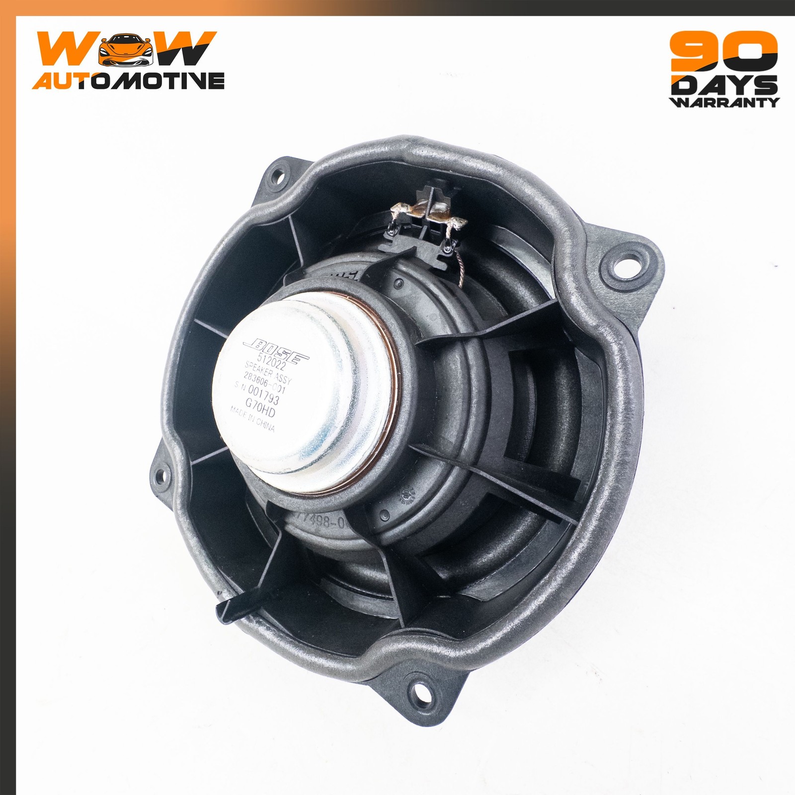 08-19 MASERATI GRANTURISMO FRONT REAR RIGHT LEFT SOUND SPEAKER BOSE SET OEM