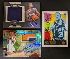 MIKAL BRIDGES Rookie Patch Auto 49 series etc.