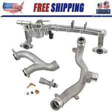 Upgraded Metal Coolant Water Pipe System Kit For Land Rover Jaguar 5.0L US