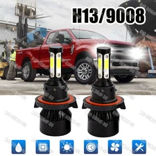 H13 9008 LED Headlight Bulbs Conversion Kit High&Low Beam Super Bright White