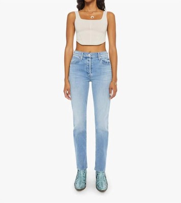 Mother Tomcat Straight Leg Jean All Over The Map