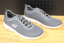 Skechers GOwalk Clssc EZ Fit Bungee Sneakers-Pizazz-Characoal-10M-A382586-PreOwn