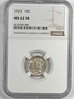 1923 Mercury Dime : NGC MS62FB