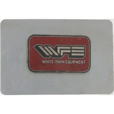New White Farm Farming Equipment Wfe Field Boss 4-225 Tractor Vtg Belt Buckle