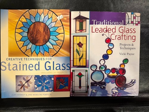 2 Great Creative Stained Glass Books